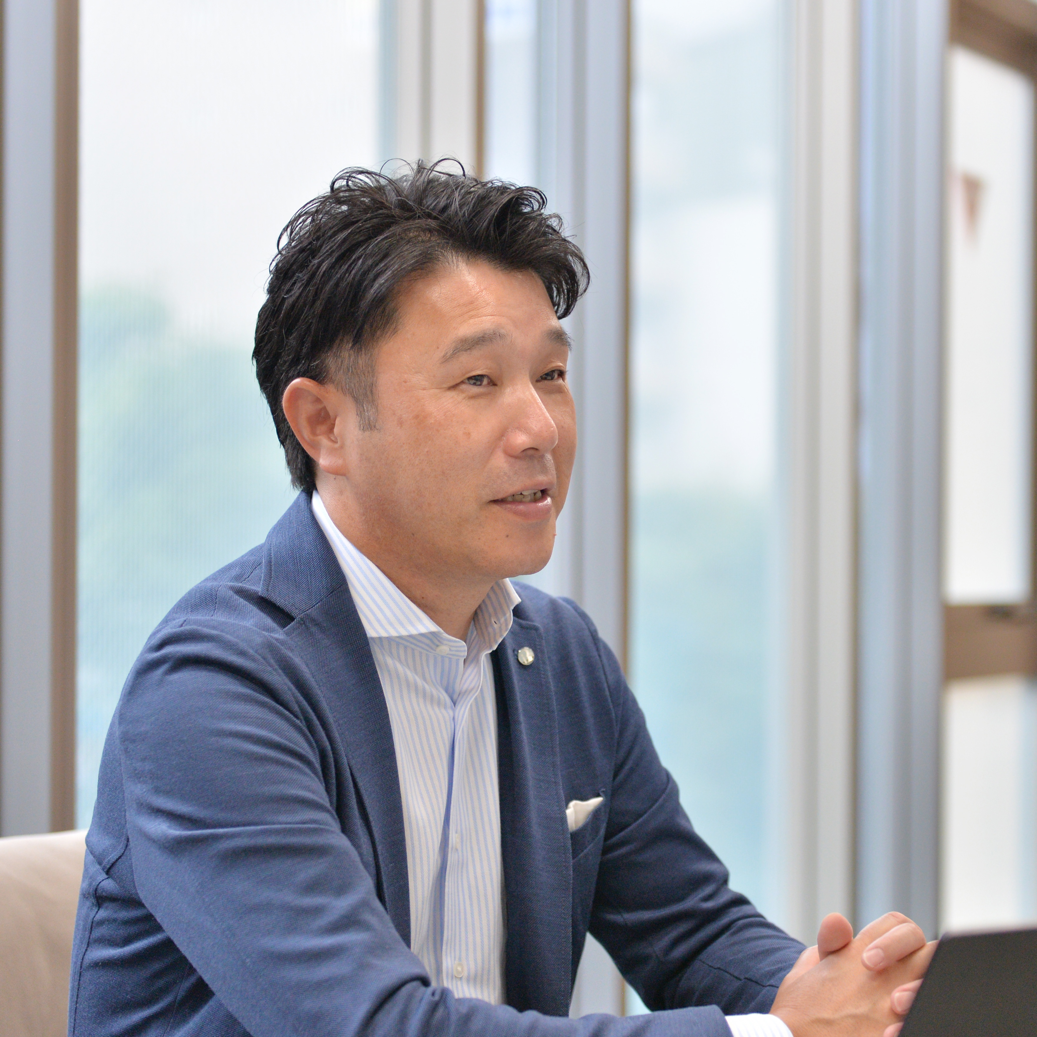 代表取締役　藤村四耕の写真